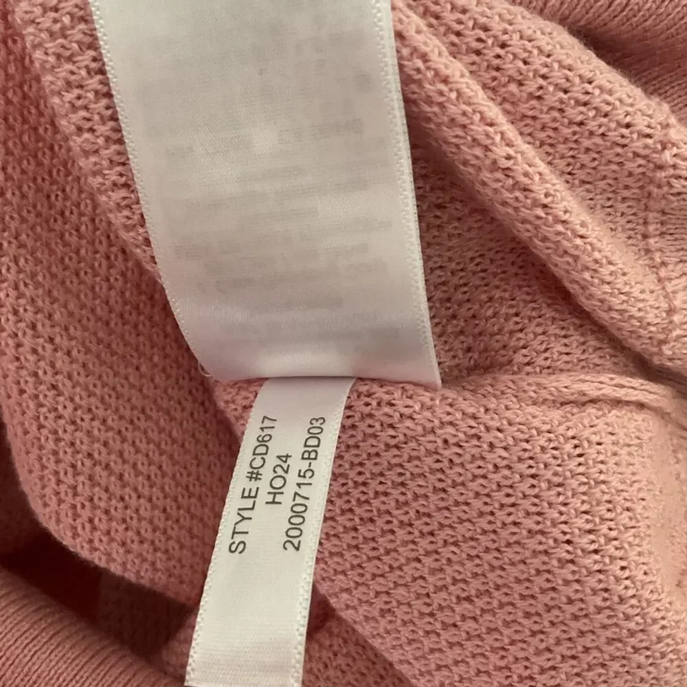 J.Crew Factory iced quartz Cotton seed-stitch‎ crewneck sweater M
